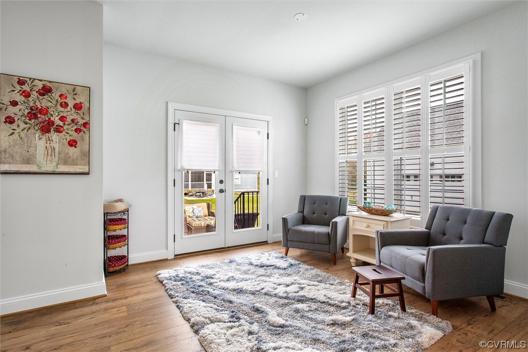119 Evington Lane Ashland, VA 23005 - Photo 7 of 18 a living room with furniture and a wooden floor