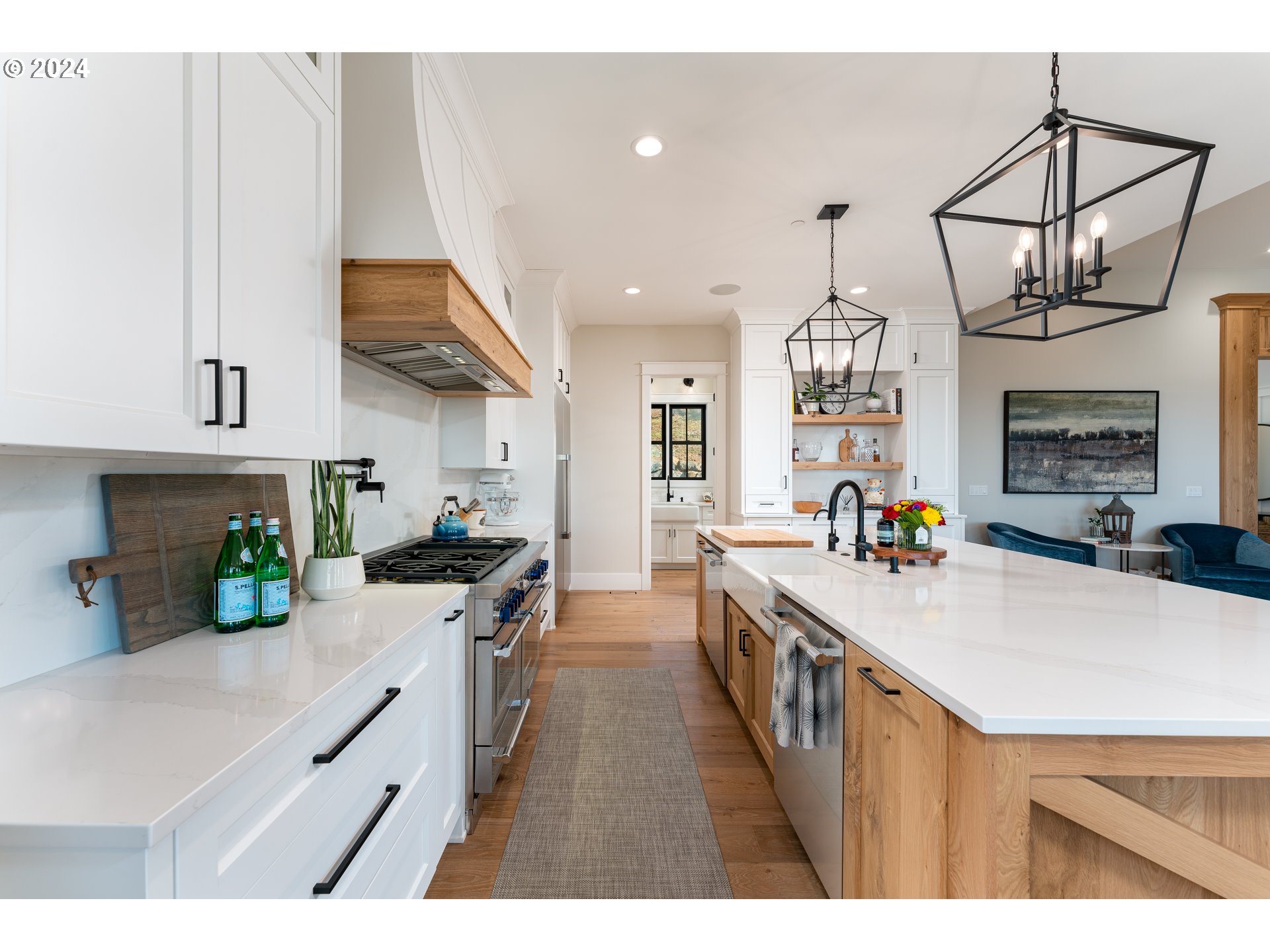 0 Northeast Old Parrett Mountain Road Newberg, OR 97132 - Photo 19 of 48 a kitchen with sink a stove and cabinets