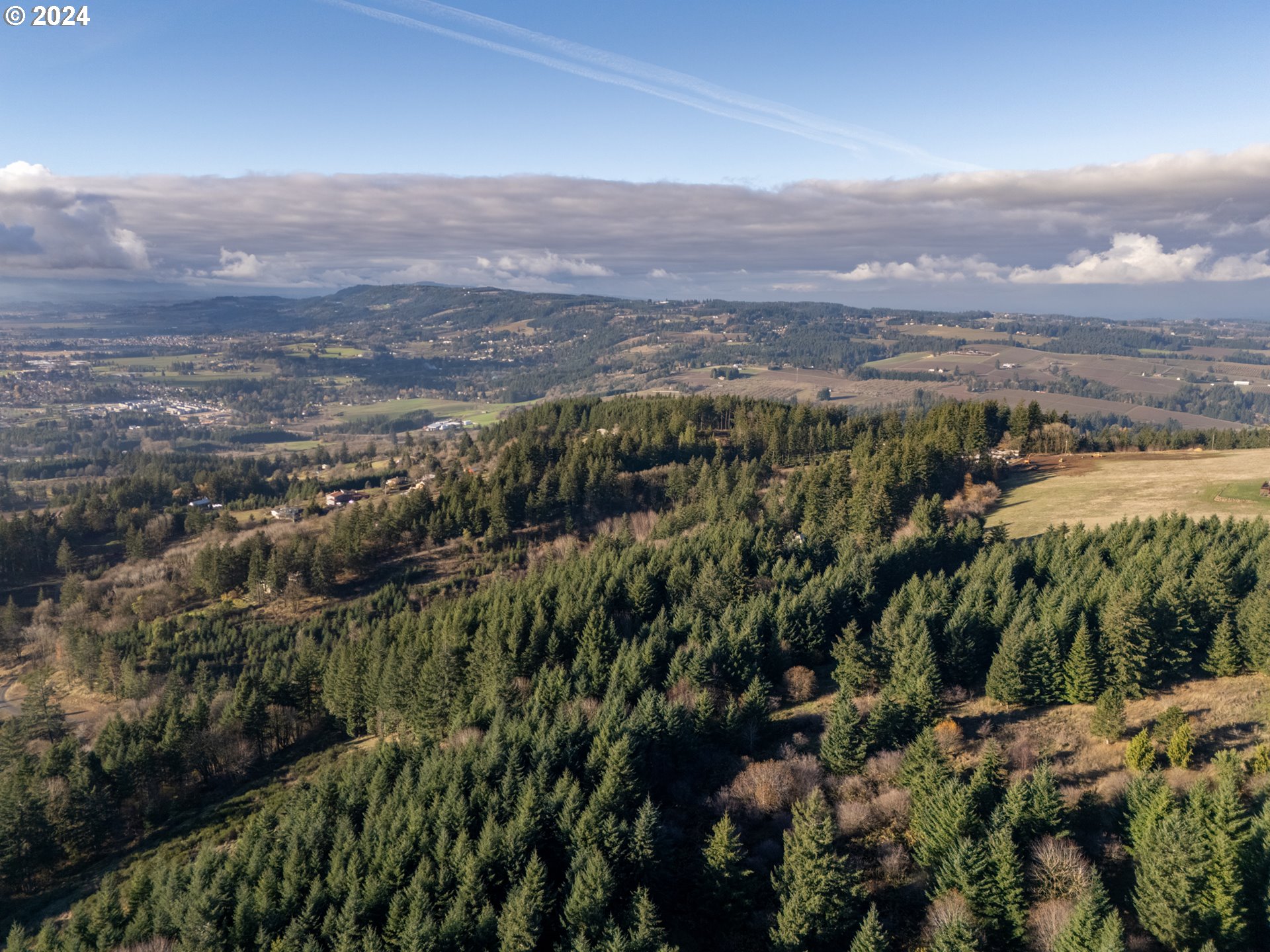 0 Northeast Old Parrett Mountain Road Newberg, OR 97132 - Photo 33 of 48 a view of city and mountain