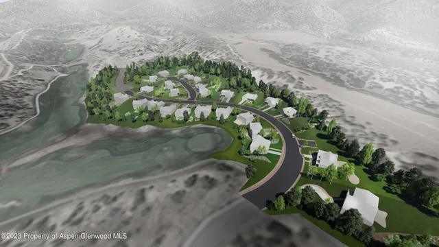 a picture of a yard with green space