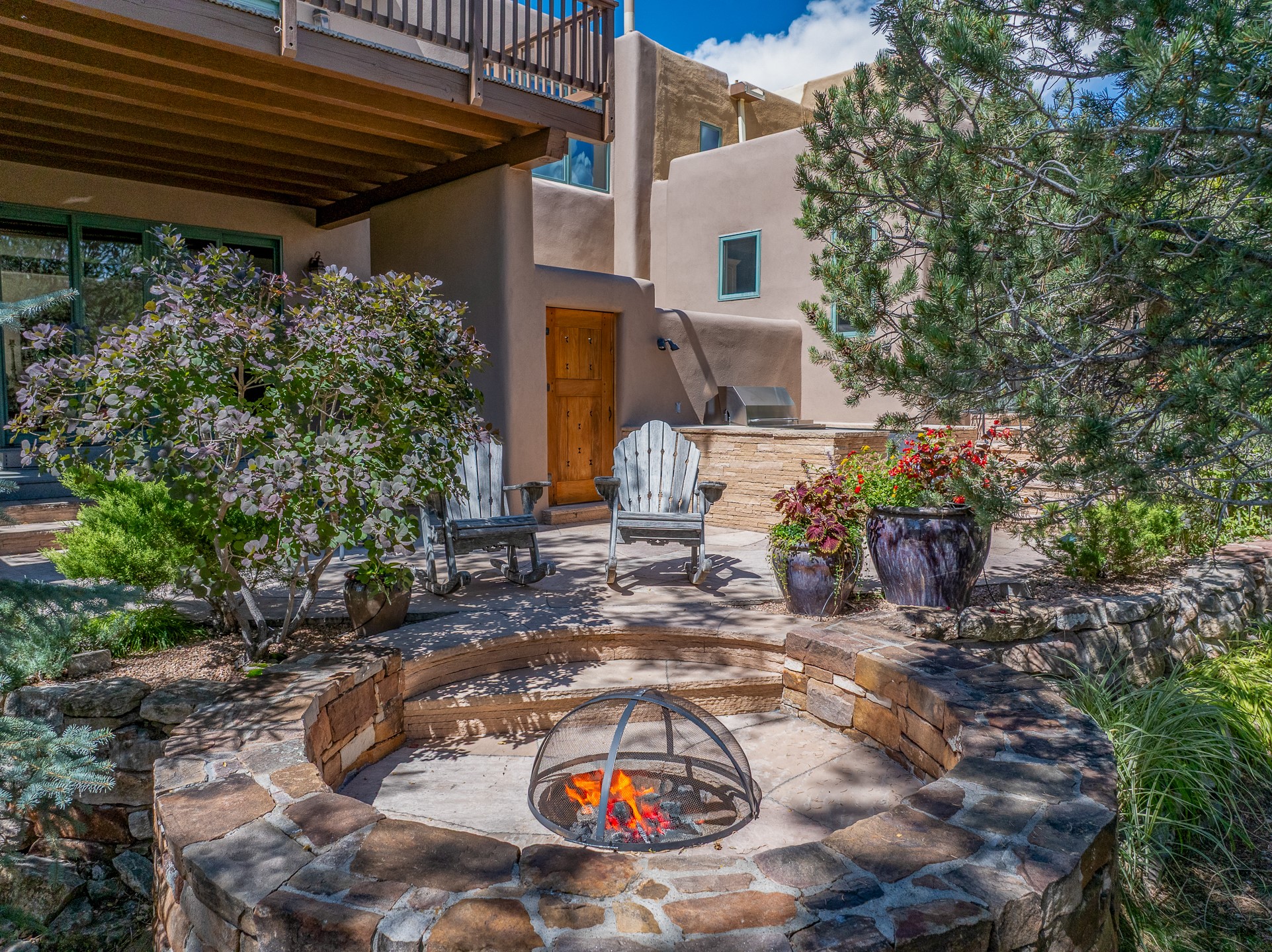 409 Brownell-Howland Road Santa Fe, NM 87501 - Photo 33 of 66 Firepit