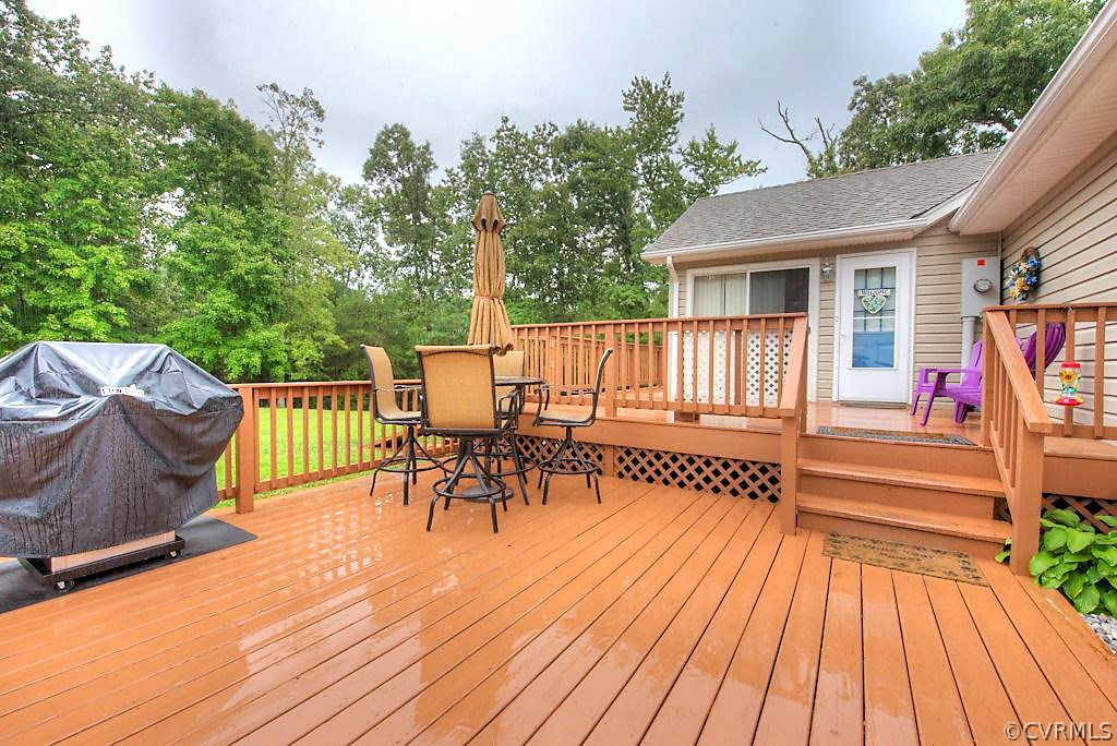 2923 Ashdale Road Center Cross, VA 22437 - Photo 33 of 45 Rear deck