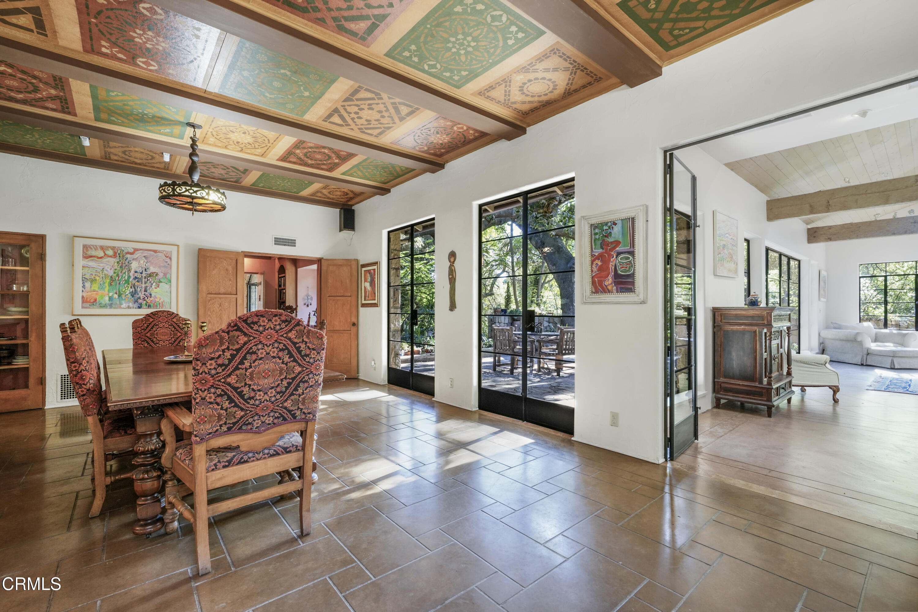 12615 Koenigstein Road Santa Paula, CA 93060 - Photo 9 of 41 a living room with furniture and wooden floor