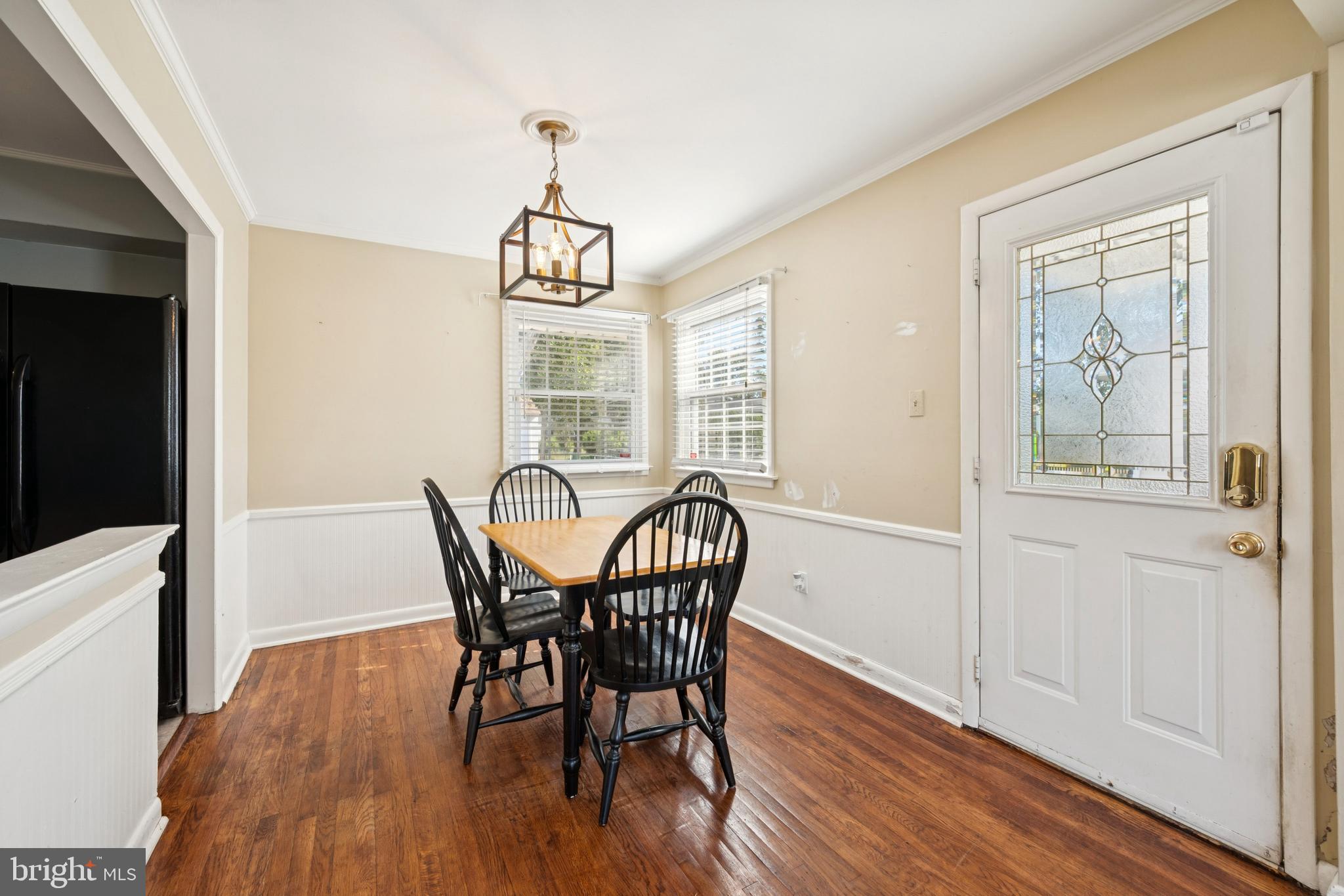 321 Juniata Avenue Delran, NJ 08075 - Photo 13 of 25 a view of a dining room with furniture window and wooden floor