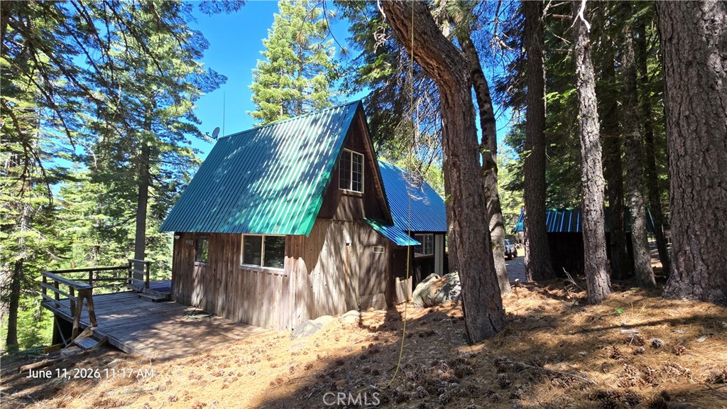 0 Fish Creek Forest Ranch, CA 95942 - Photo 23 of 43 Looking to Cabin from front/side yard