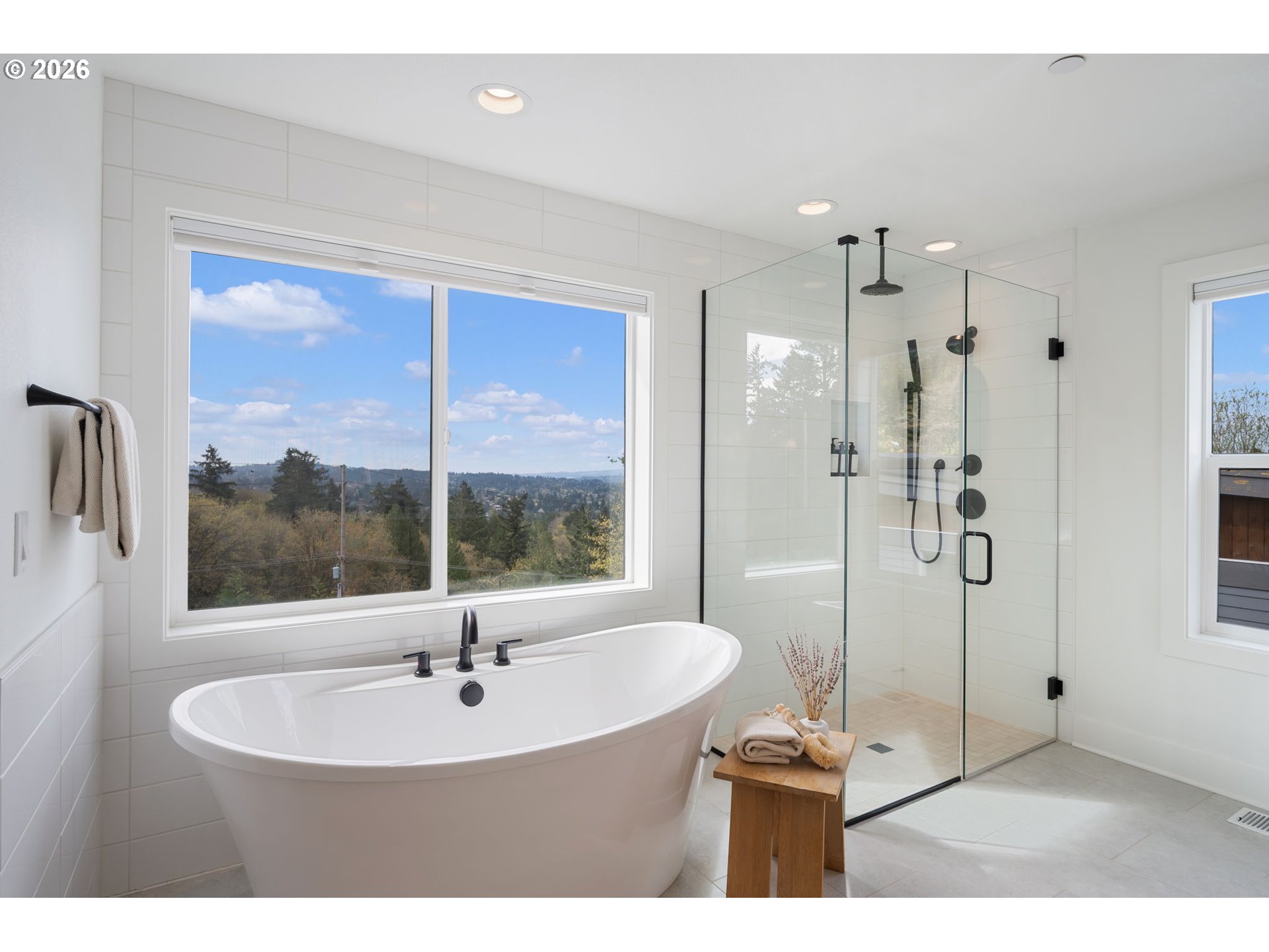 3724 Southwest Hillside Drive Portland, OR 97221 - Photo 26 of 48 a picture of a bathroom with a sink and mirror