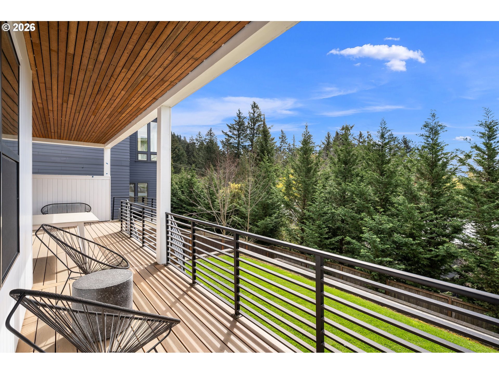 3724 Southwest Hillside Drive Portland, OR 97221 - Photo 40 of 48 a view of balcony with furniture