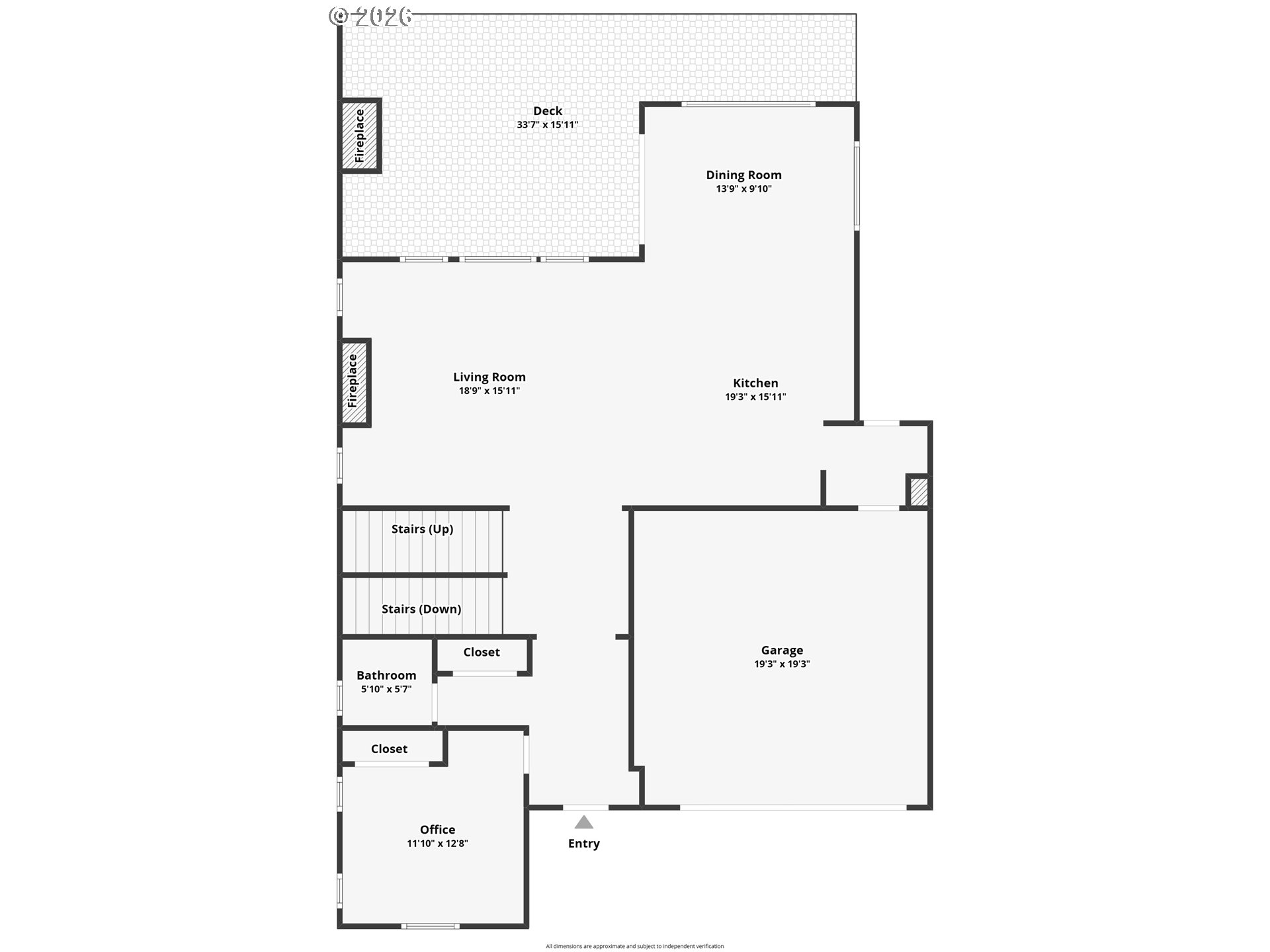 3724 Southwest Hillside Drive Portland, OR 97221 - Photo 48 of 48 a picture of floor plan