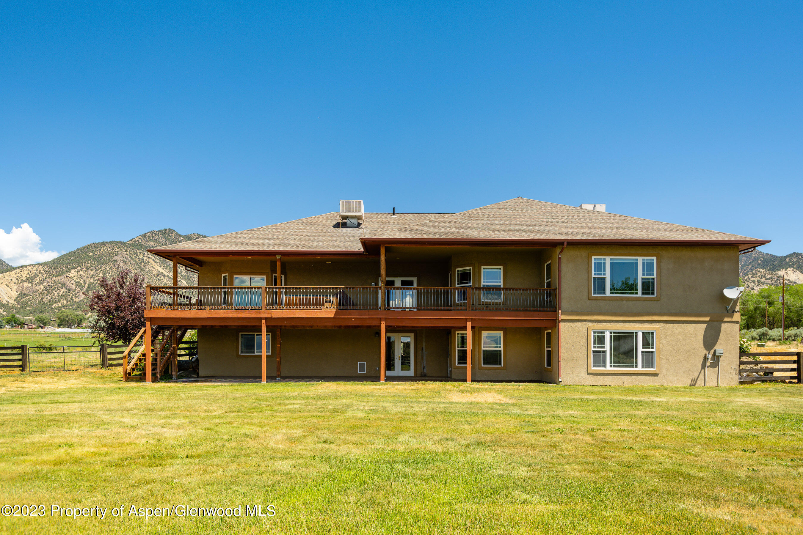 1148 County Road 237 Silt, CO 81652 - Photo 53 of 80 a front view of a house with a garden