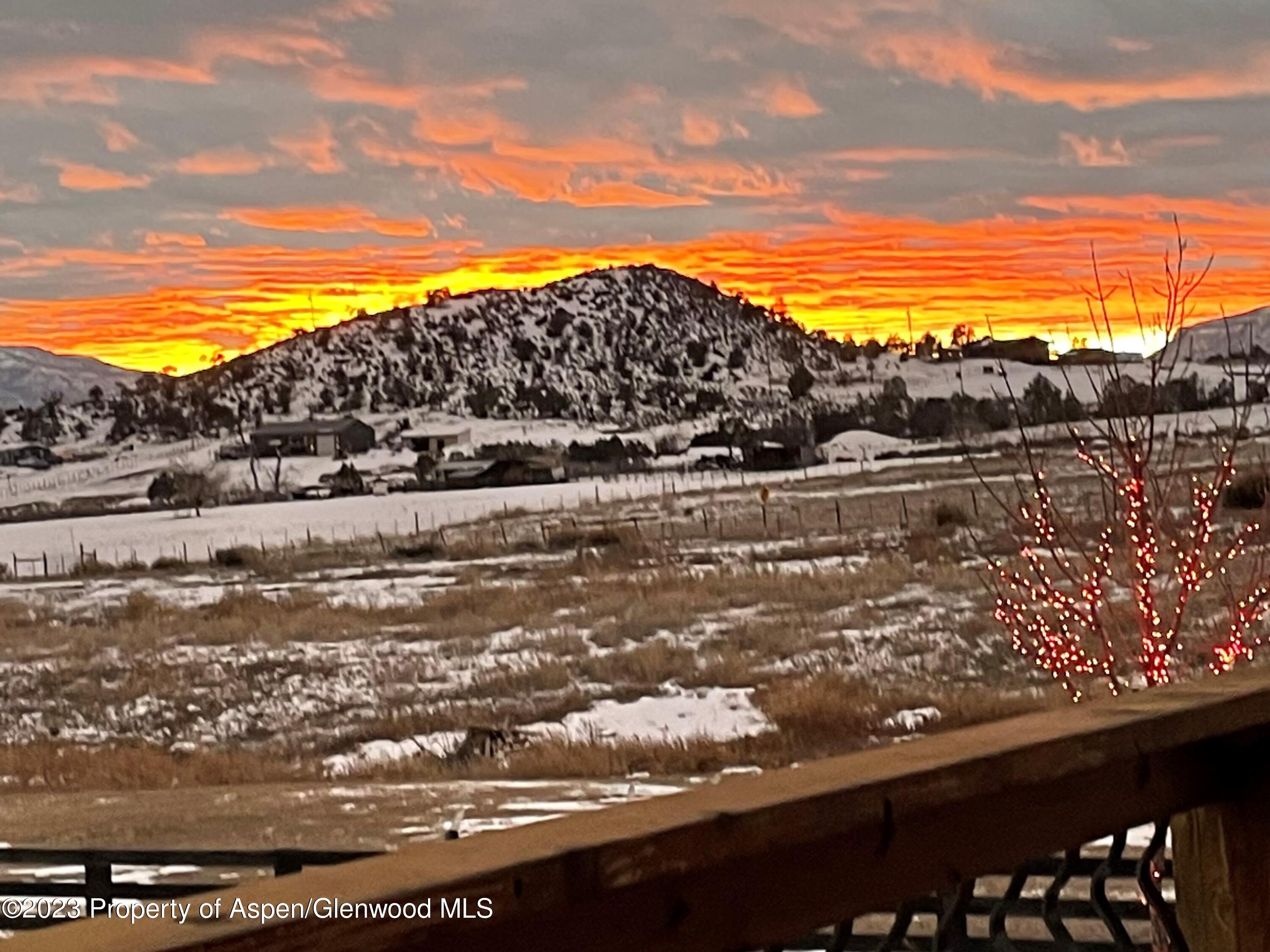 1148 County Road 237 Silt, CO 81652 - Photo 80 of 80 winter sunset