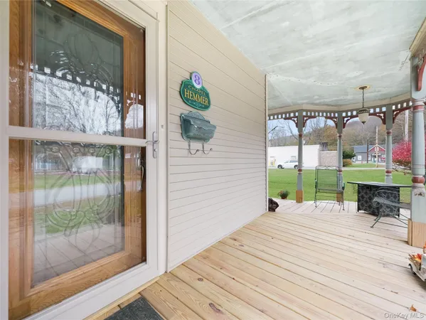a view of a outdoor space with seating area