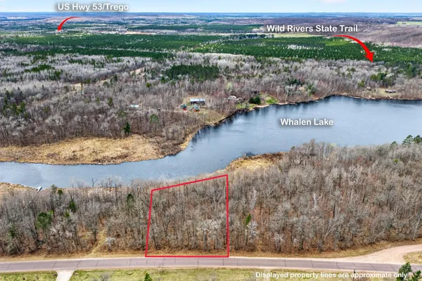 $84,500 | Lot 3 Lakeside Road, Trego, WI 54888