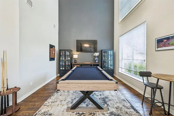 a room with furniture and window