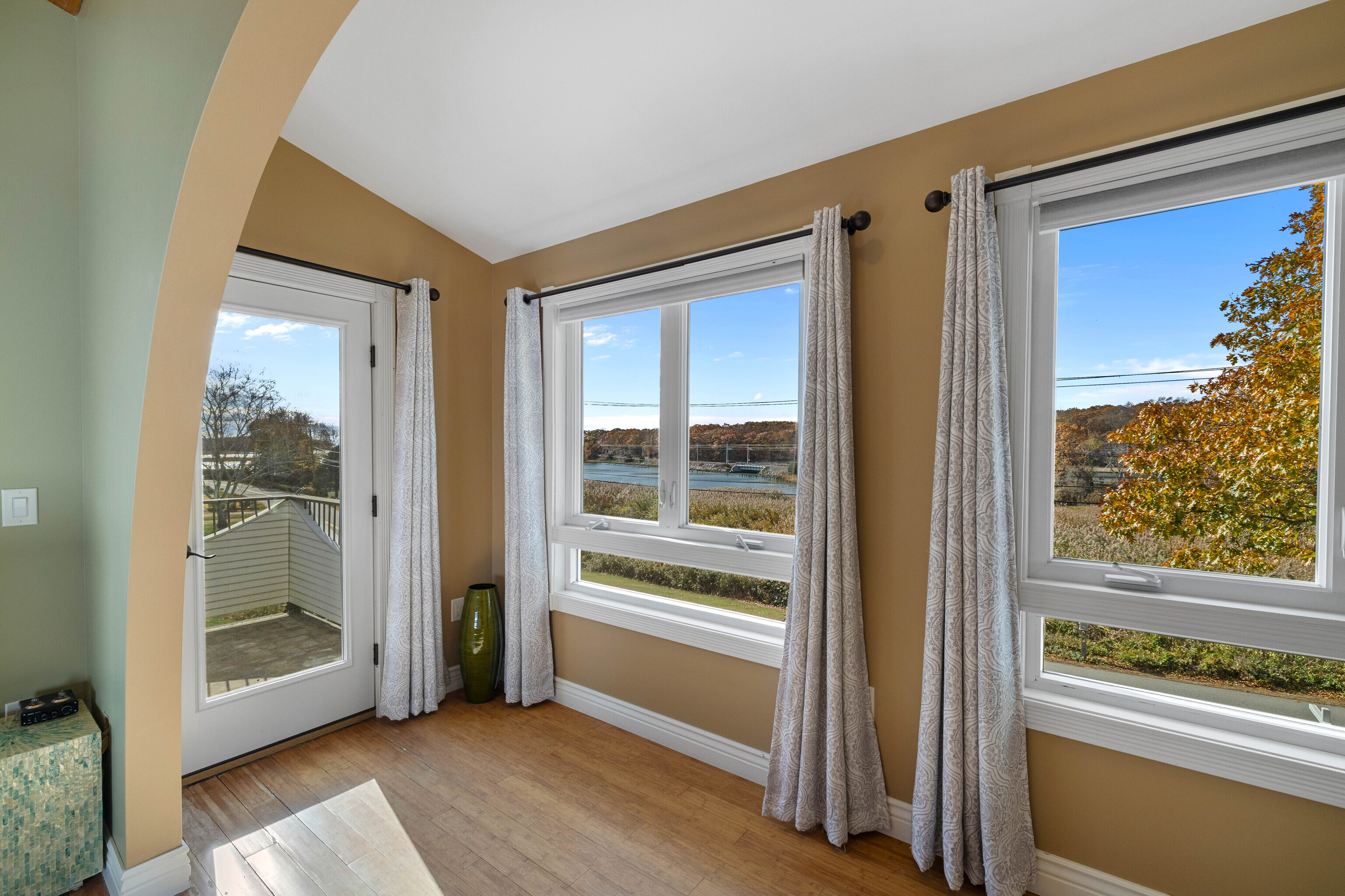 46 Old Black Point Road East Lyme, CT 06357 - Photo 37 of 40 a view of an entryway with a livingroom