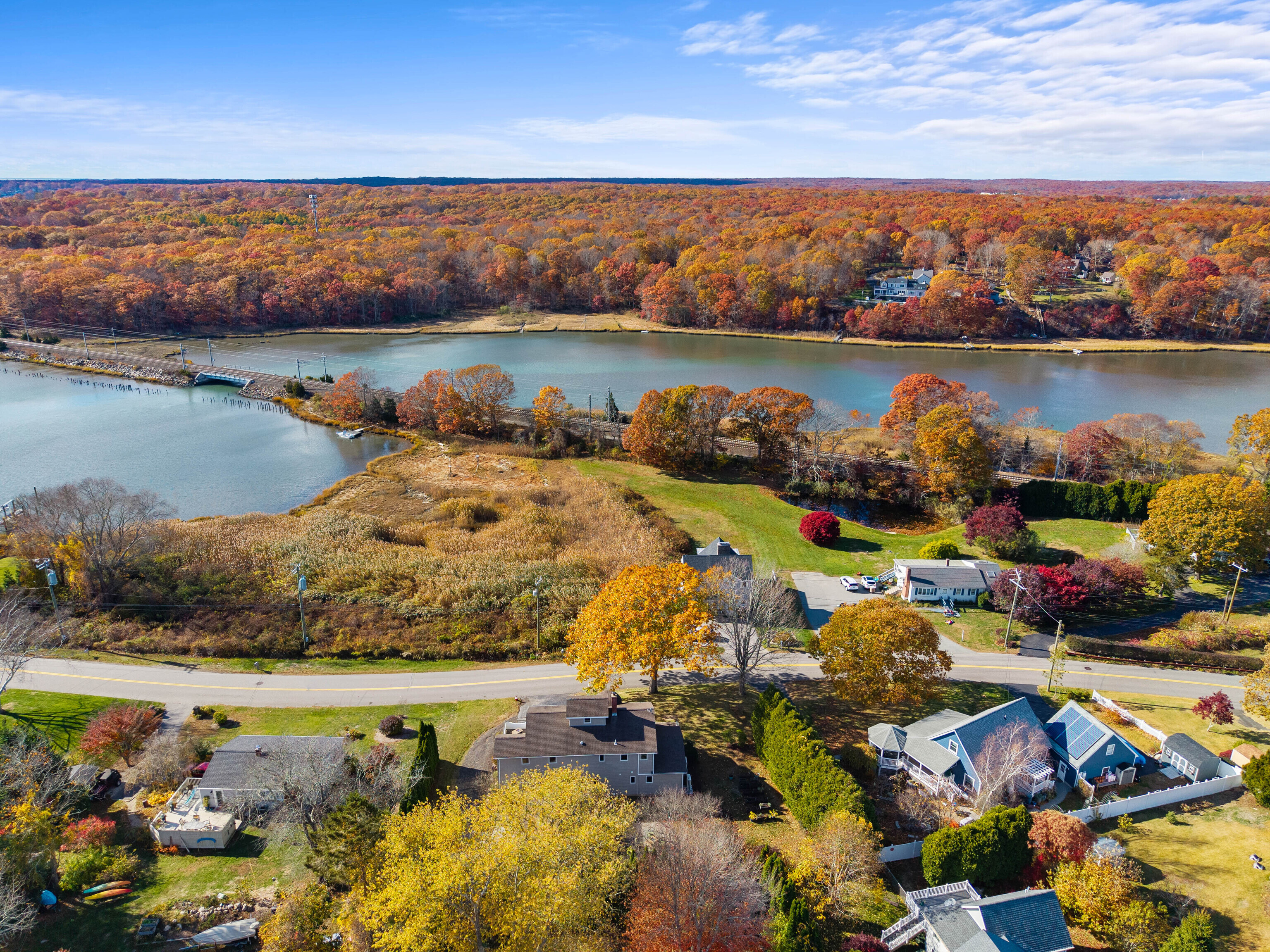 46 Old Black Point Road East Lyme, CT 06357 - Photo 7 of 40 a view of a city with lake view