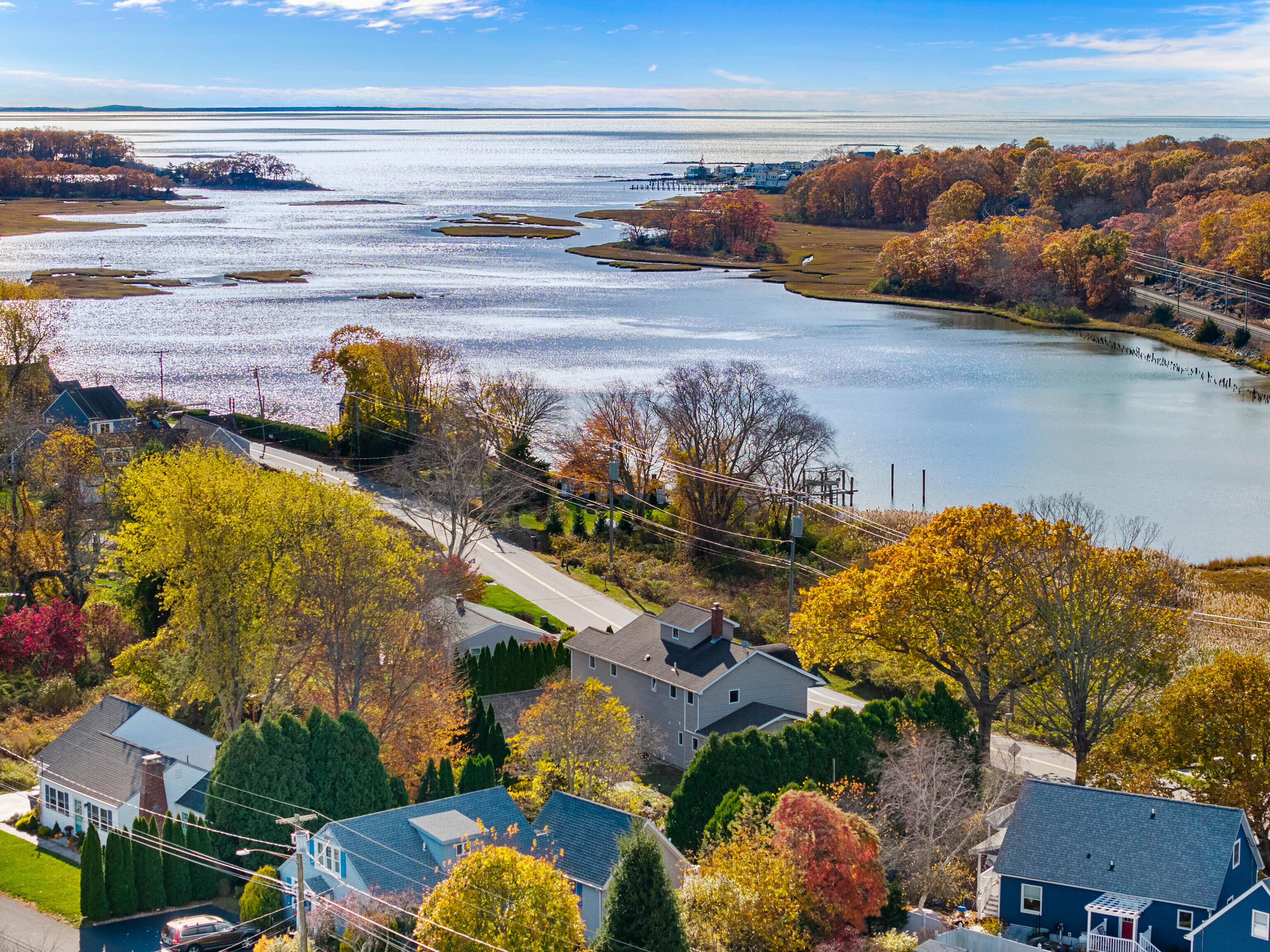 46 Old Black Point Road East Lyme, CT 06357 - Photo 8 of 40 a view of a lake