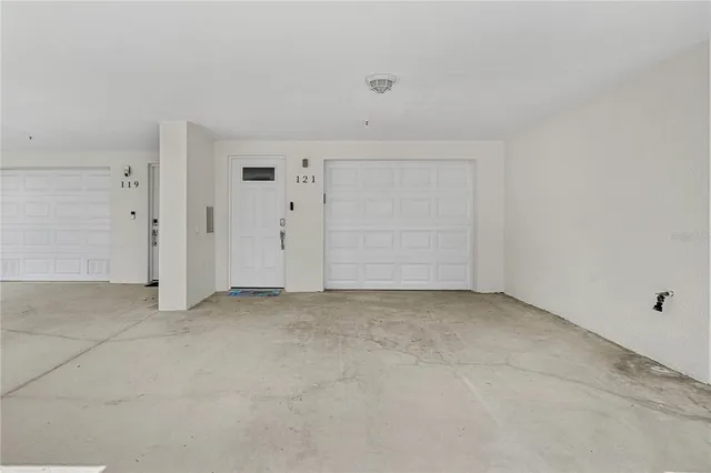 a view of storage and utility room