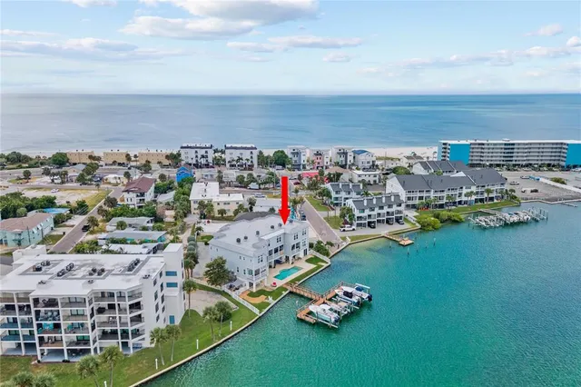 a view of an ocean and beach