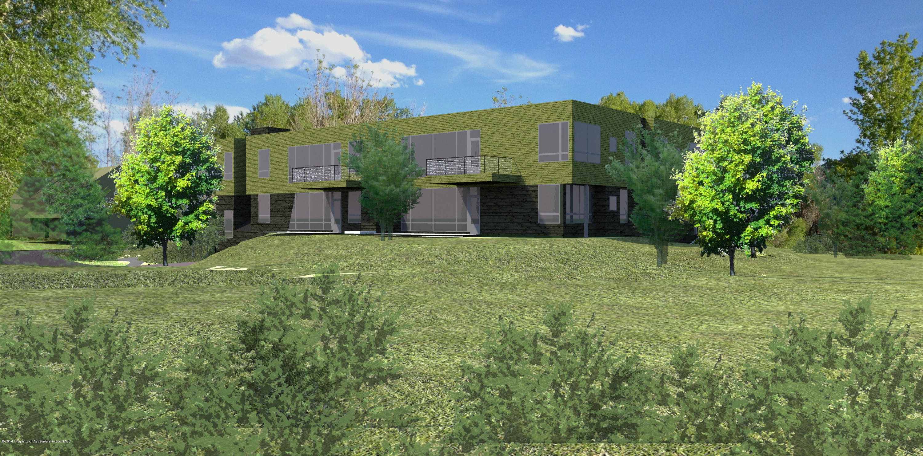 200 Evans Road, Unit 101 Basalt, CO 81621 - Photo 30 of 53 a view of a big yard with plants and large trees