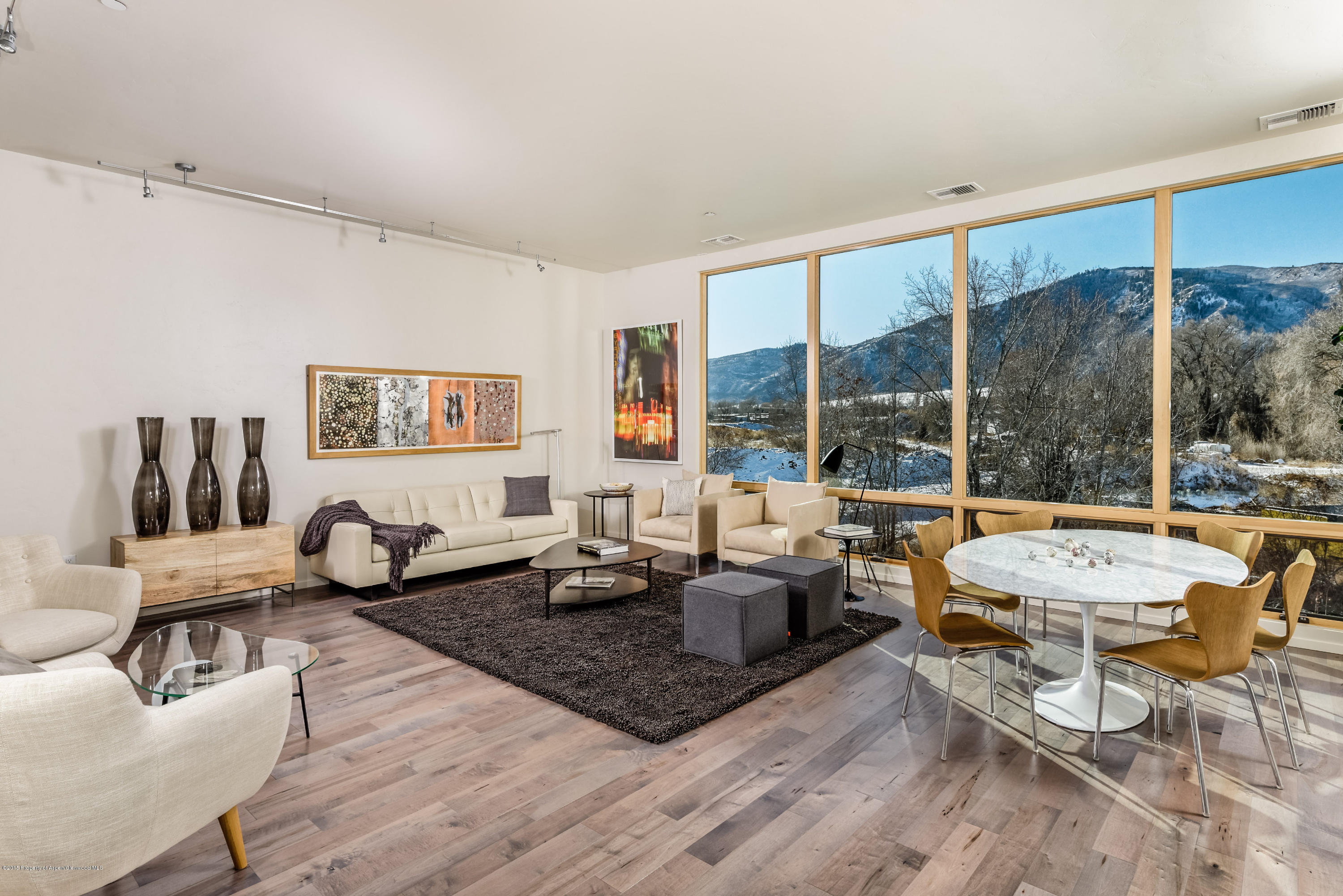 200 Evans Road, Unit 101 Basalt, CO 81621 - Photo 3 of 53 a living room with furniture and a large window