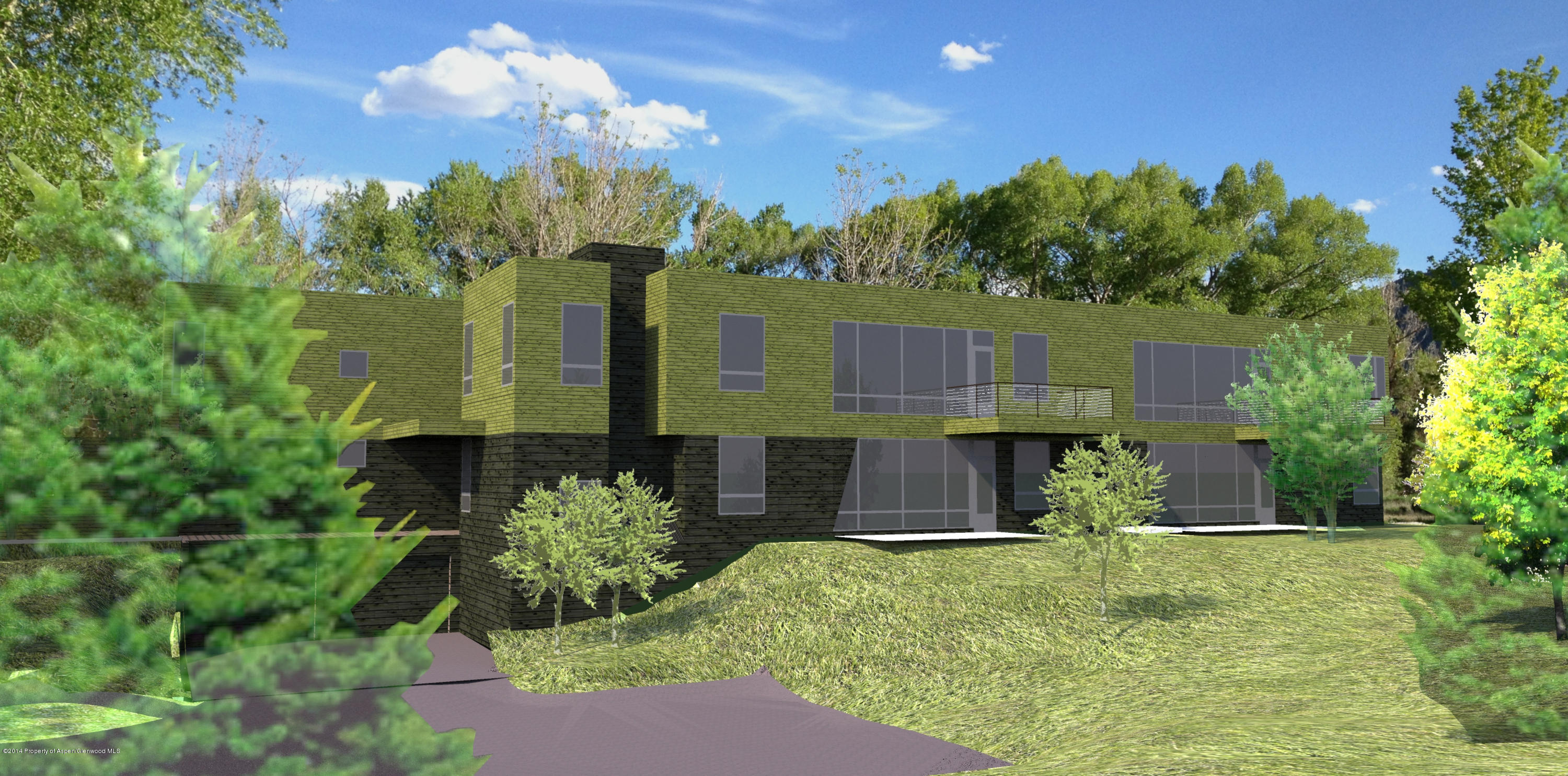 200 Evans Road, Unit 101 Basalt, CO 81621 - Photo 32 of 53 a front view of a house with a yard