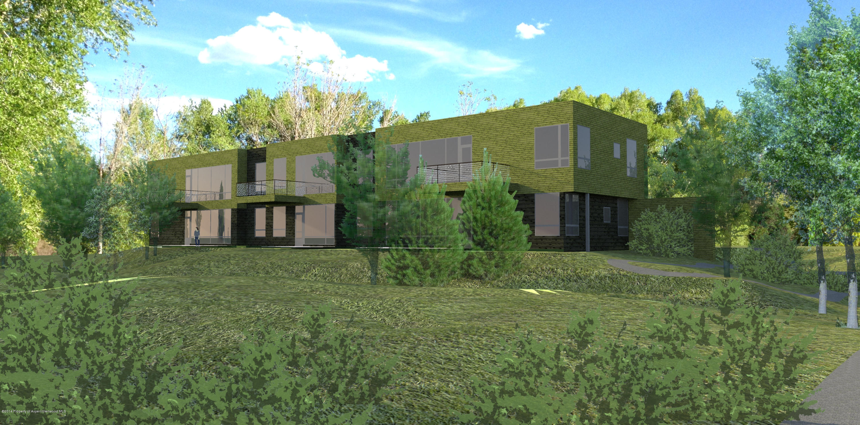 200 Evans Road, Unit 101 Basalt, CO 81621 - Photo 33 of 53 a view of a house with a yard and a garden