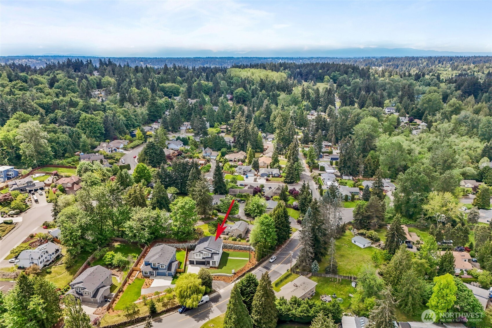24224 Brier Road Brier, WA 98036 - Photo 19 of 19 an aerial view of a residential houses with outdoor space and trees