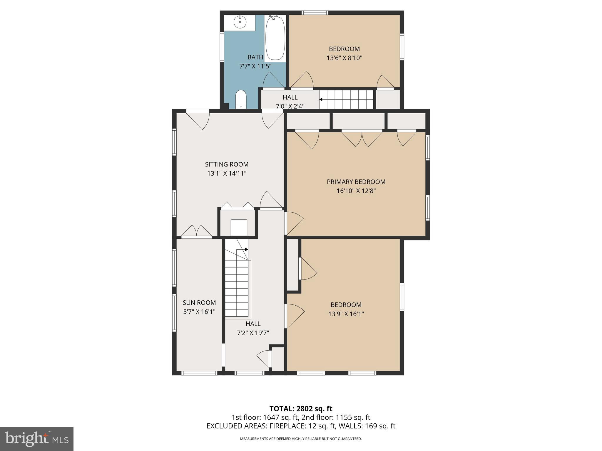 6500 Old Harford Road Baltimore, MD 21214 - Photo 30 of 31 Level #2 Floor Plan