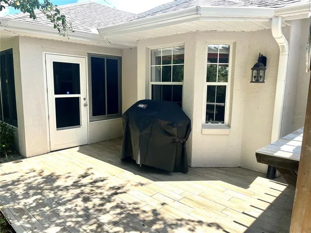 a view of balcony and patio