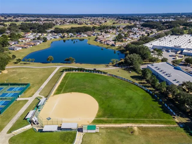 an aerial view of a pool yard swimming pool and outdoor space