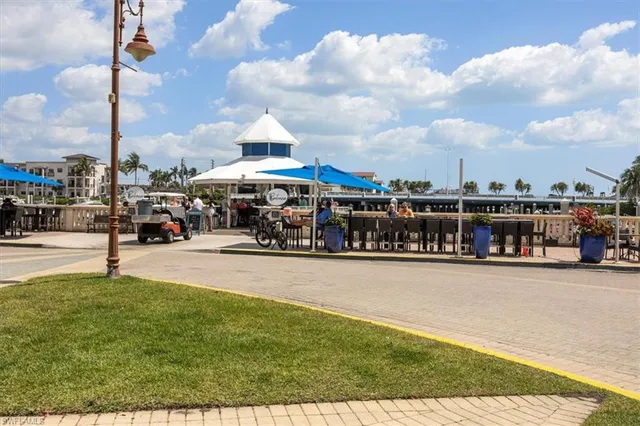 a city view with tall buildings