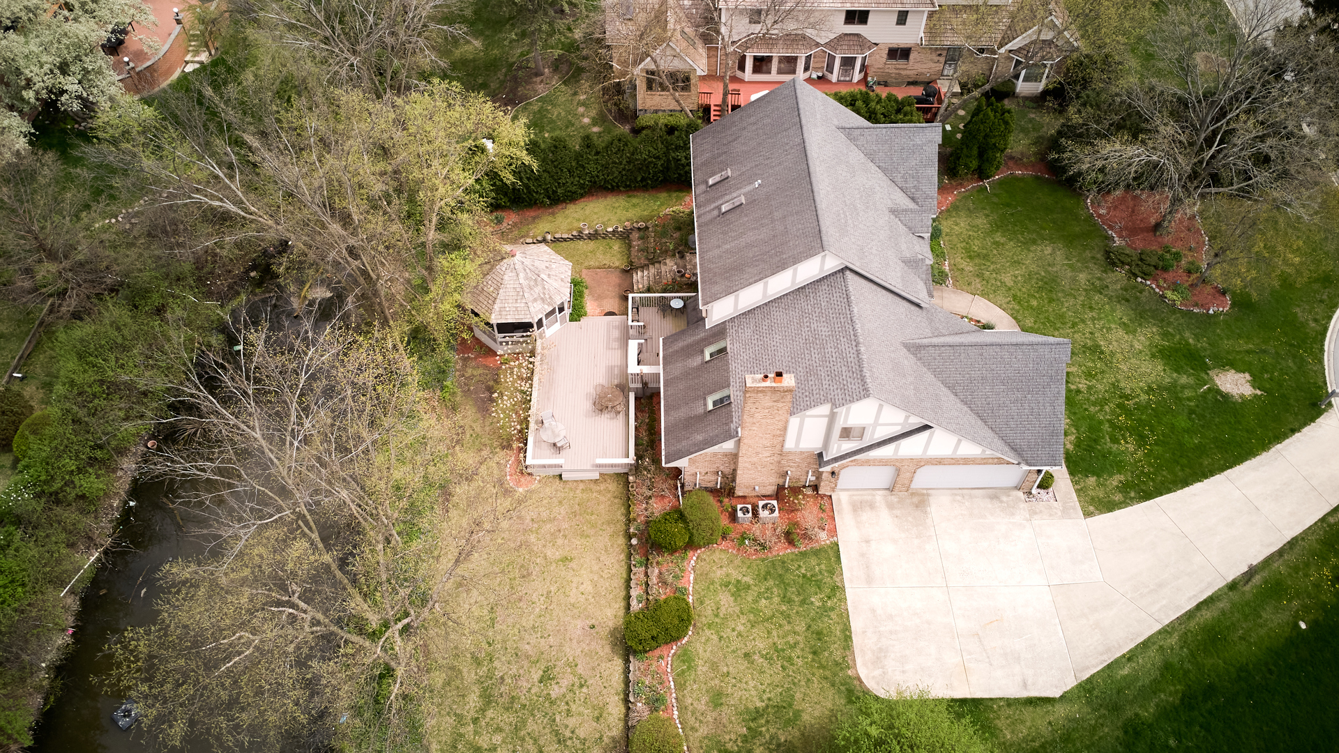 766 Camelot Drive Burr Ridge, IL 60527 - Photo 2 of 48 an aerial view of residential houses with outdoor space