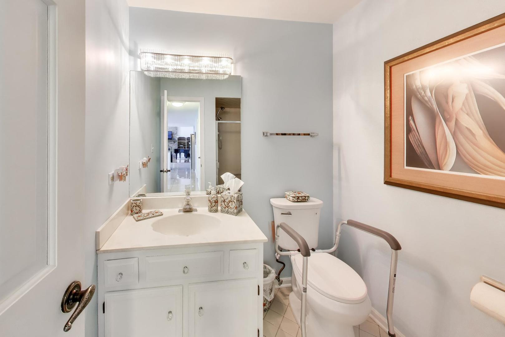 766 Camelot Drive Burr Ridge, IL 60527 - Photo 34 of 48 a bathroom with a sink mirror and toilet