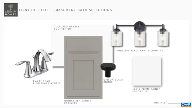 a picture of a bathroom with a sink and a mirror