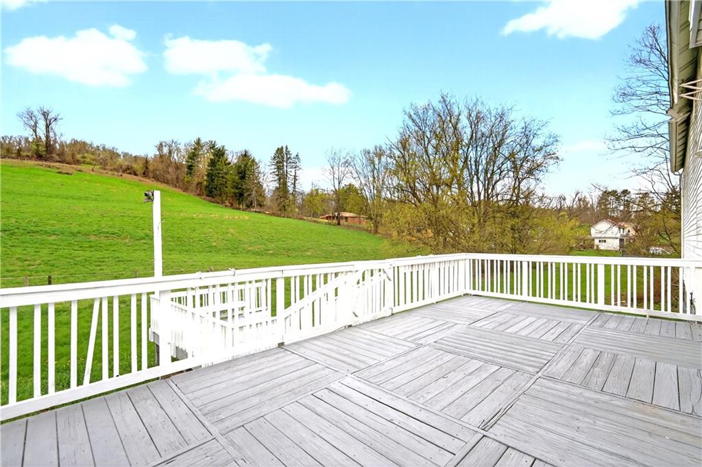93 Old 51 Road Perryopolis, PA 15473 - Photo 8 of 44 a view of deck with a garden