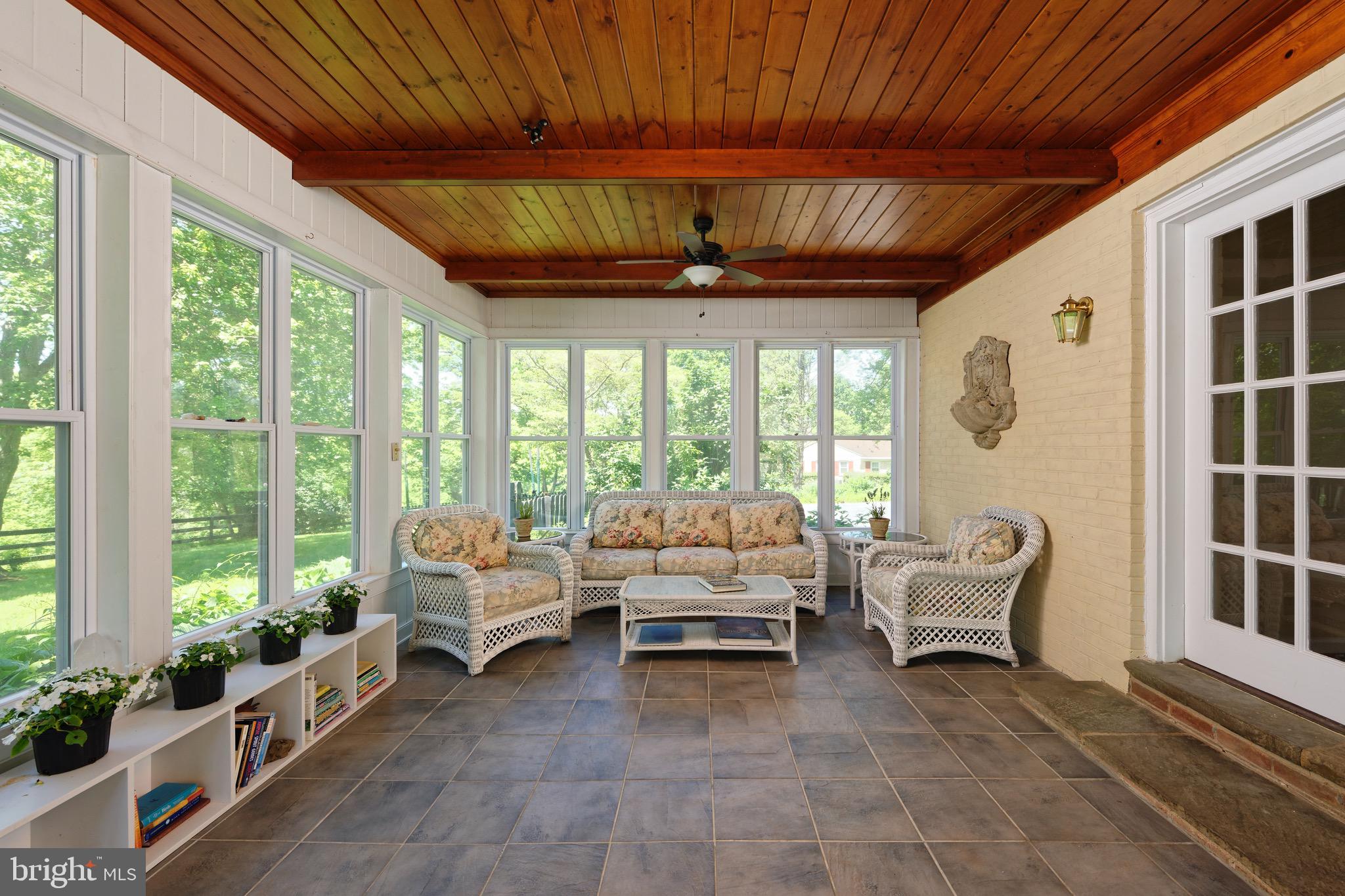 23413 Dover Road Middleburg, VA 20117 - Photo 20 of 73 Sunroom overlooks the back yard