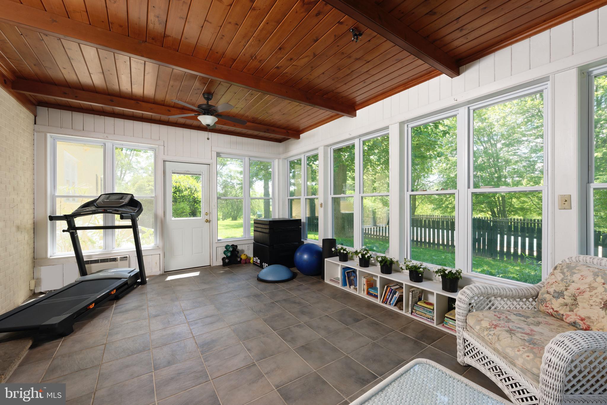 23413 Dover Road Middleburg, VA 20117 - Photo 21 of 73 Sunroom leads to an open stone terrace