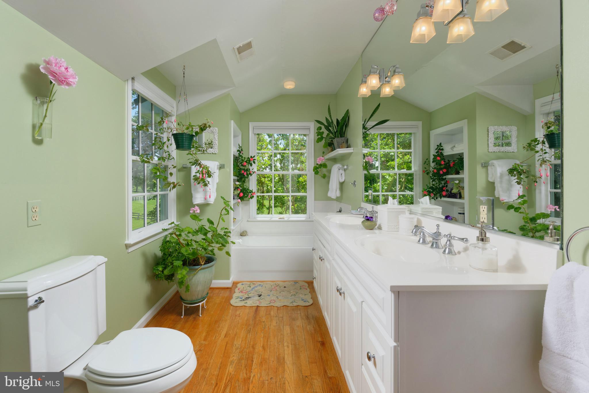 23413 Dover Road Middleburg, VA 20117 - Photo 27 of 73 Light filled master bath with his & her vanities