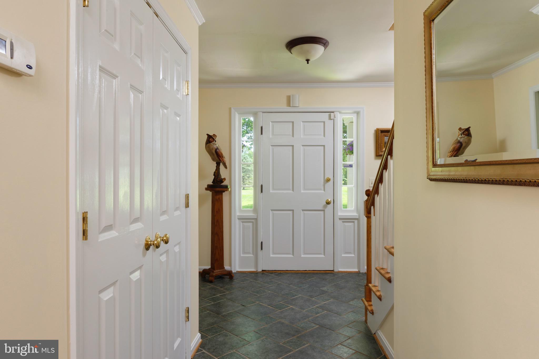 23413 Dover Road Middleburg, VA 20117 - Photo 6 of 73 Inviting front foyer with ceramic tile flooring