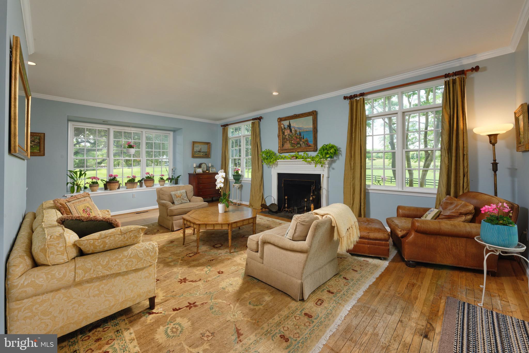 23413 Dover Road Middleburg, VA 20117 - Photo 9 of 73 Formal Living Room with hardwood floors