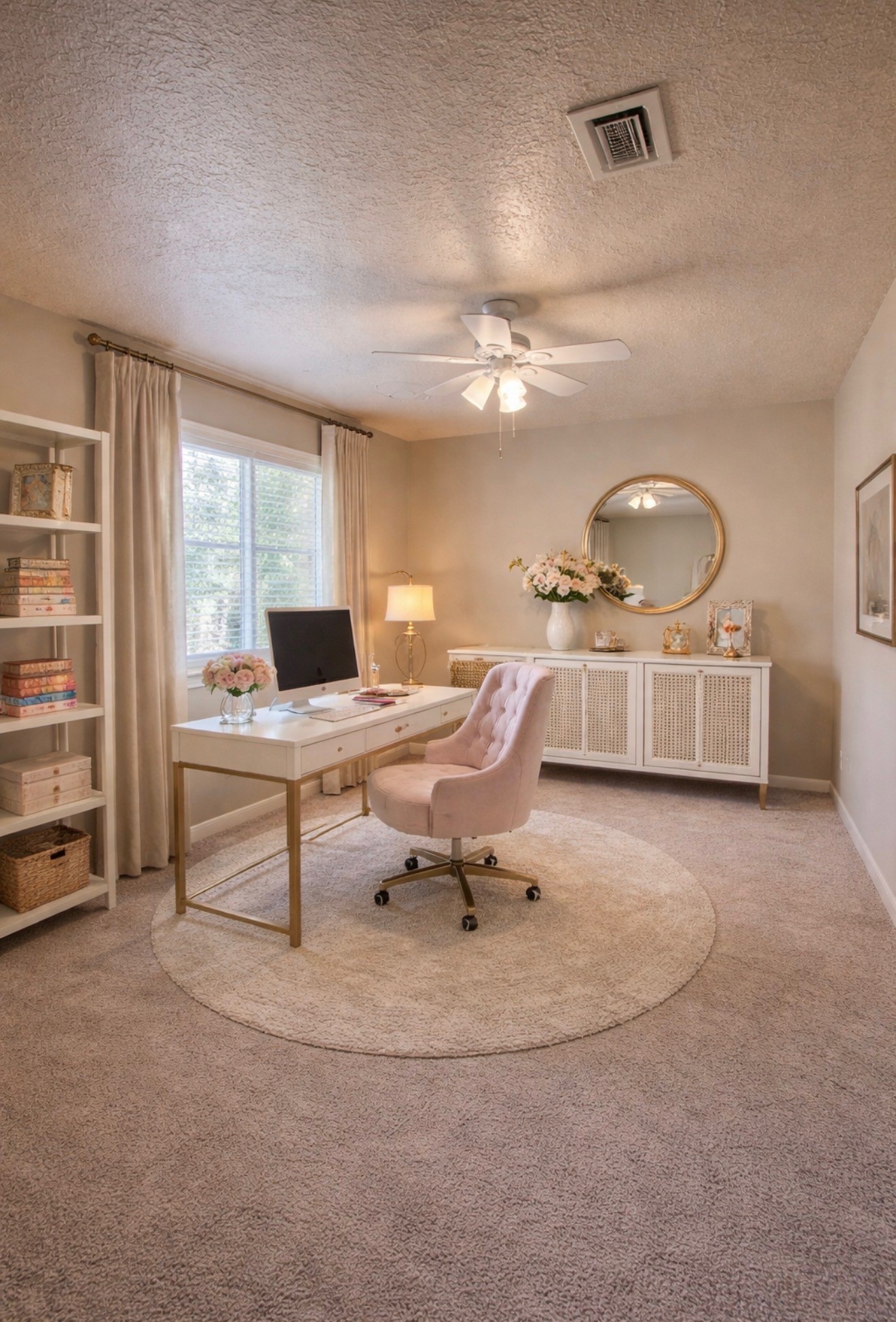 Secondary bedroom (Virtually Staged)