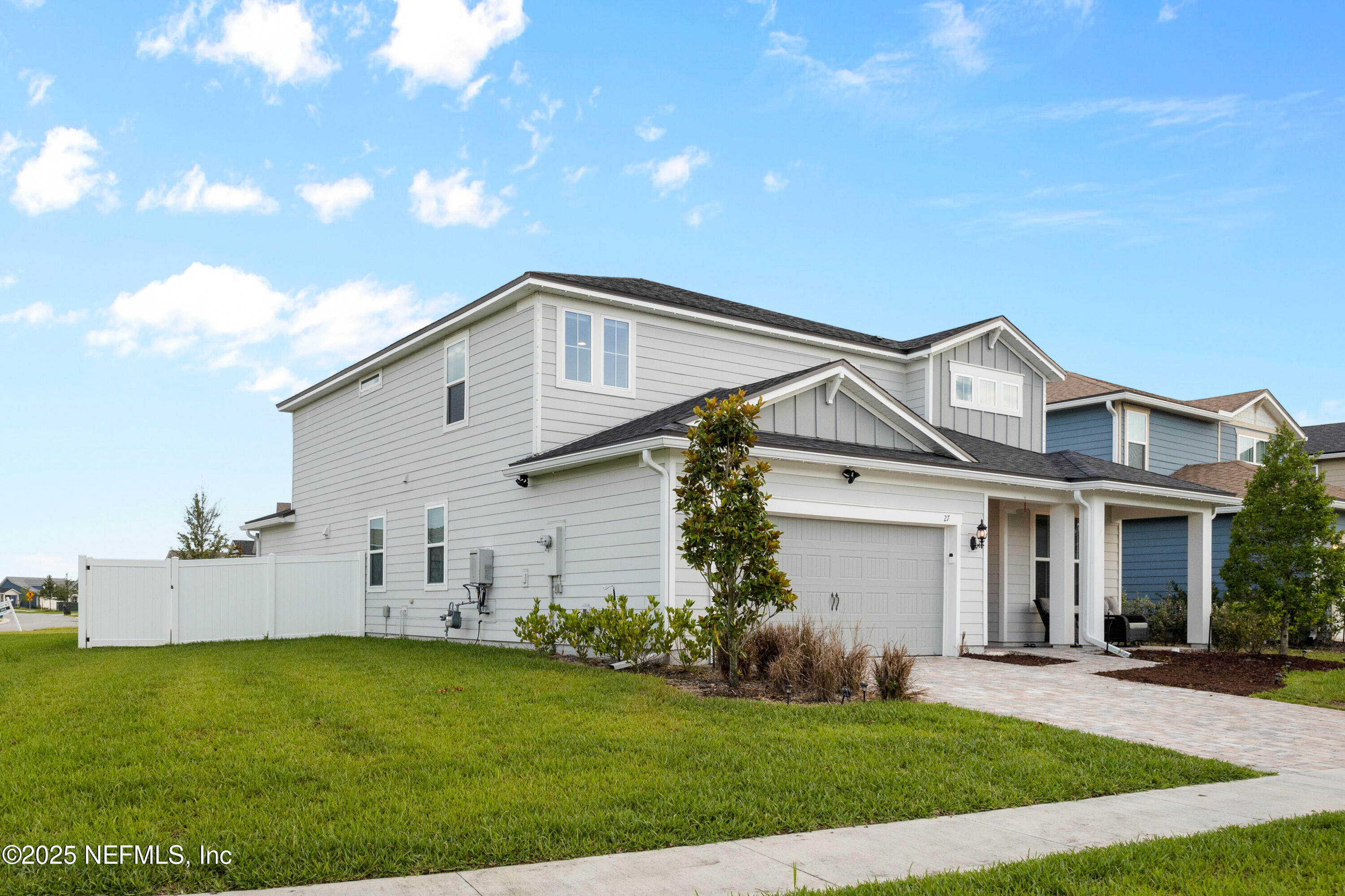 27 Flintlock Ln Street St. Augustine, FL 32095 - Photo 36 of 65 a front view of house with yard and green space