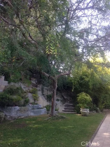 a view of an outdoor space and yard