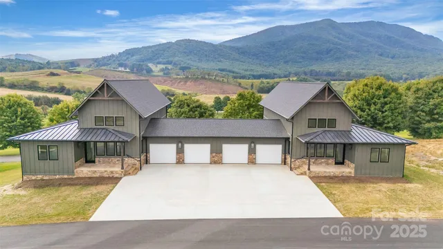 a front view of a house with swimming pool