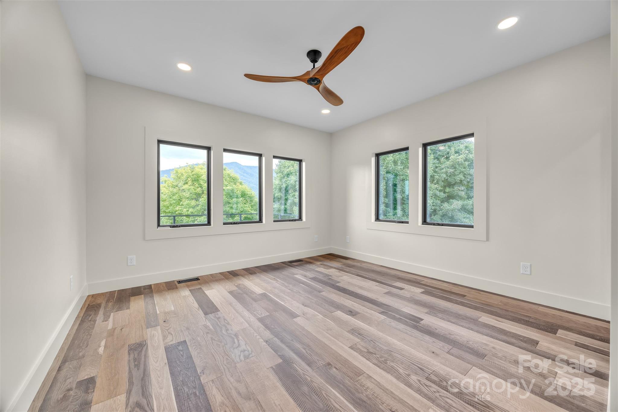 Tbd Range View Drive Jefferson, NC 28640 - Photo 25 of 46 wooden floor in an empty room with a window