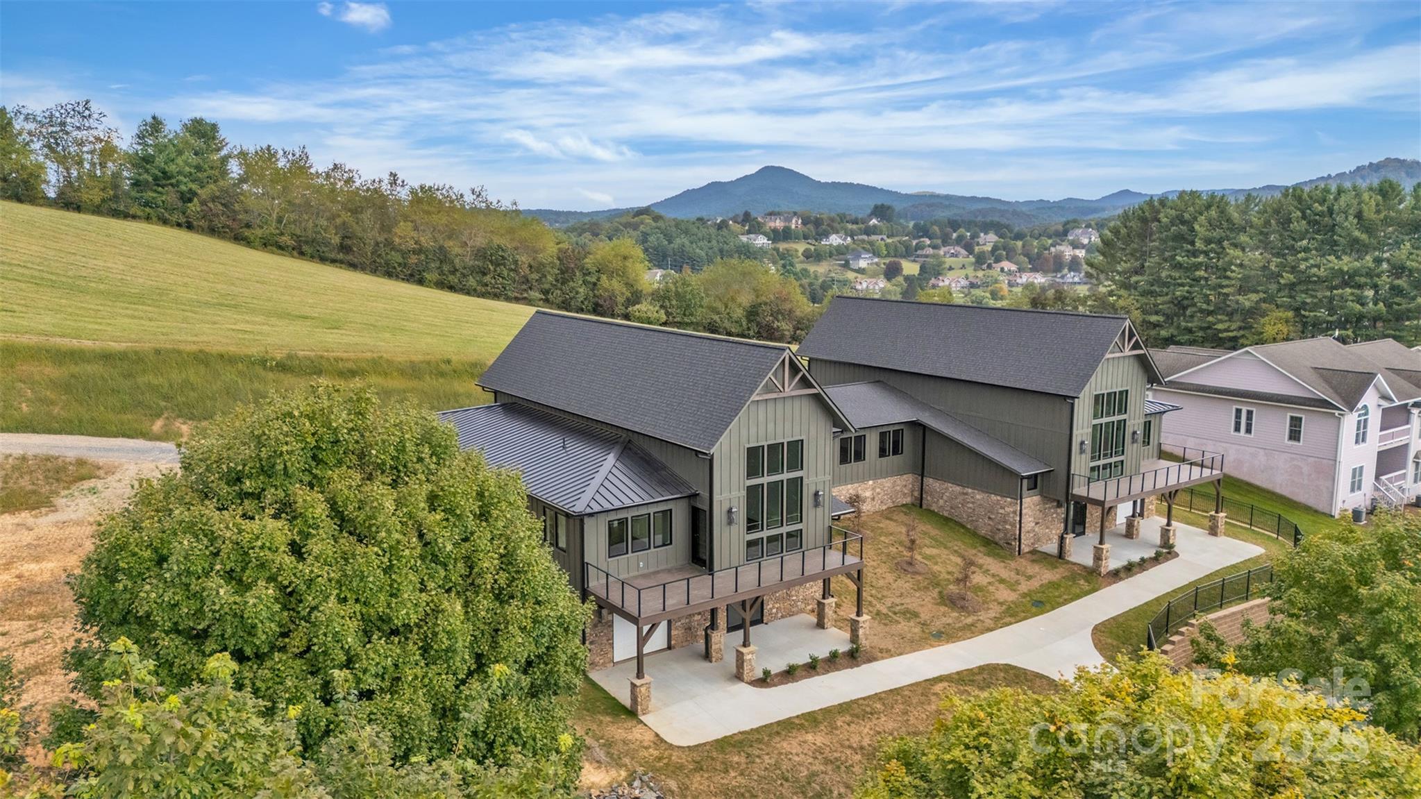 Tbd Range View Drive Jefferson, NC 28640 - Photo 6 of 46 an aerial view of a house with a garden