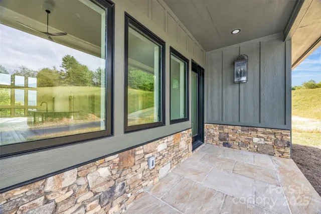 a view of front door