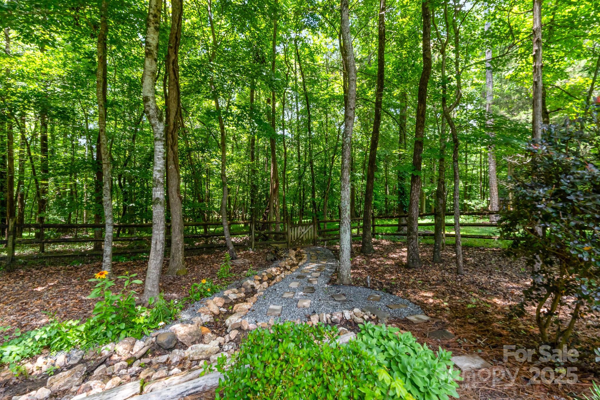 11624 Crossroads Place Concord, NC 28025 - Photo 41 of 45 a backyard of a house with lots of green space