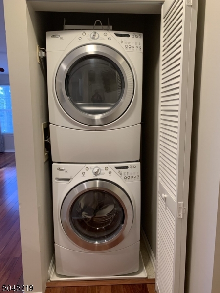 13 Potomac Drive, Unit 13 Bernards, NJ 07920 - Photo 10 of 16 a utility room with dryer and washer