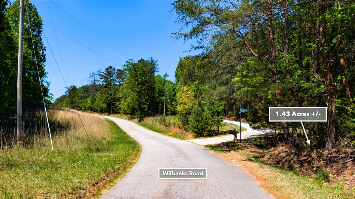 26 Wilbanks Road Seneca, SC 29678 - Photo 34 of 47 This verdant lot offers ample space for building your dream home, with convenient road access.
